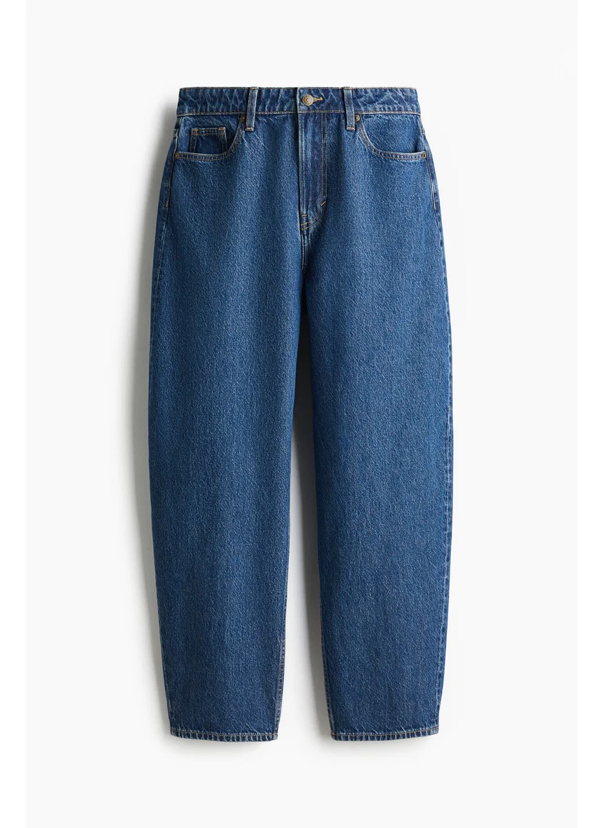 H&M Barrel High Jeans