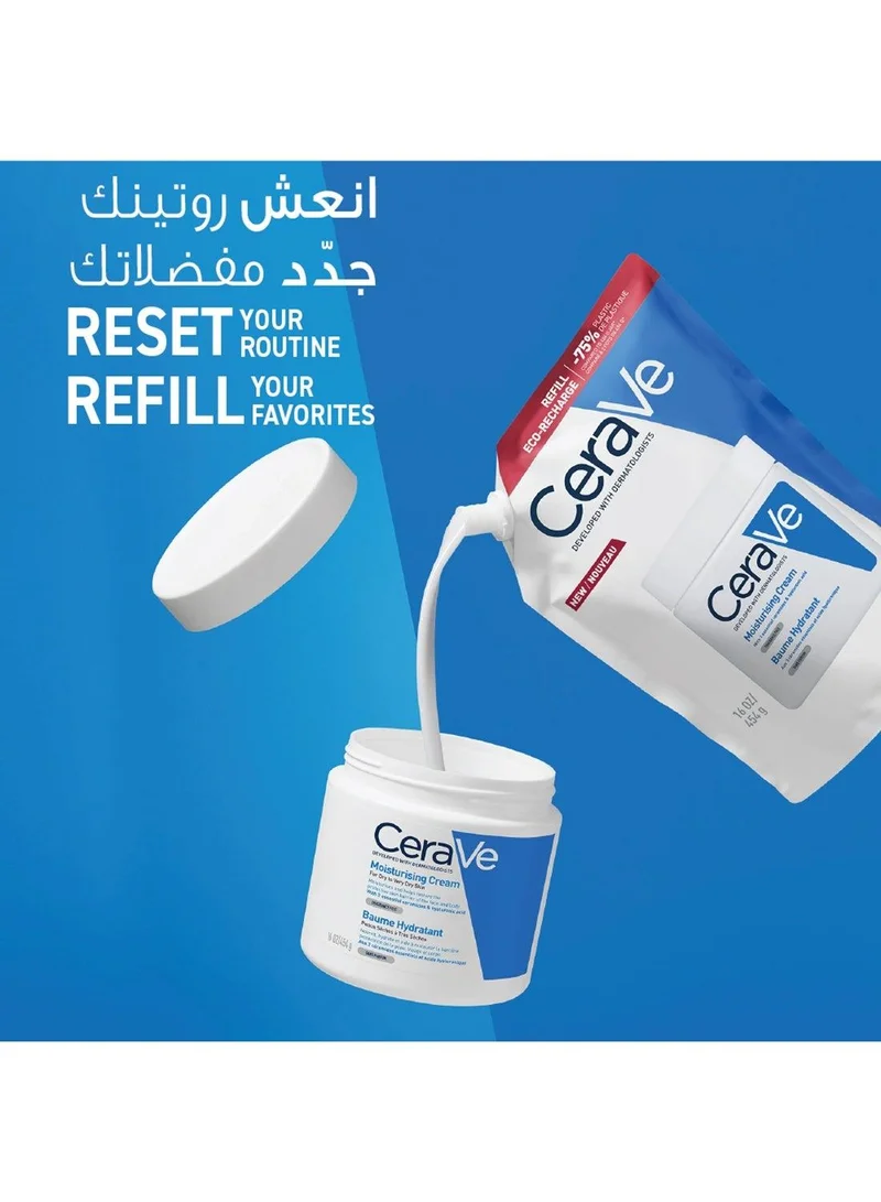 Cerave  Moistrising Cream Refill 454g  | Best Price UAE