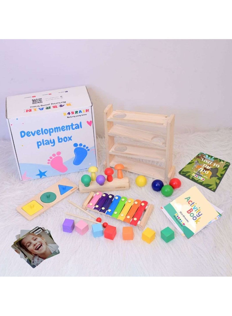 B4BRAIN Complete Developmental Playbox (12-15 Months) - Image 1