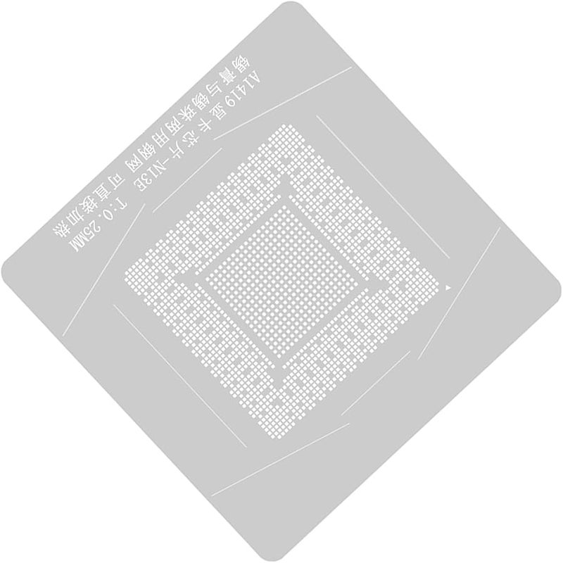 A1419 GPU Reballing Set With BGA Stencil Magnet Base Solder Plate - Image 4