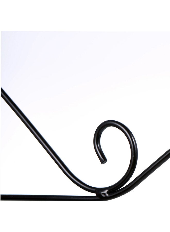 Generic Plant Hanging Hooks Decorative Iron Wall Hooks Plant Hanging Hangers for Outdoor Indoor Planter Bird Feeder Lanterns Wind Chimes with Screws  - Image 5