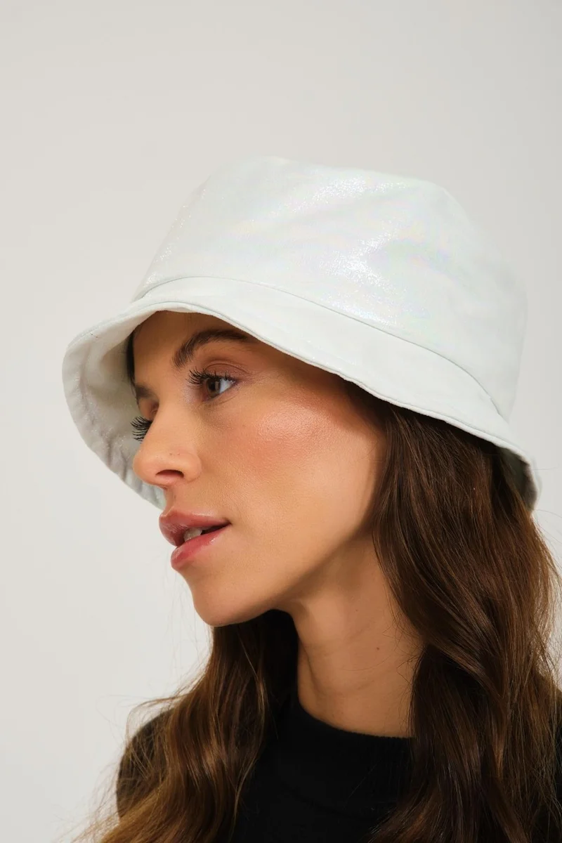 باهلس Special Design Metallic Hologram Bucket Hat