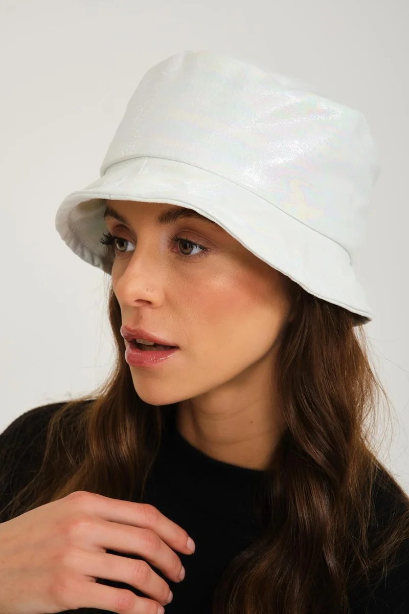 باهلس Special Design Metallic Hologram Bucket Hat