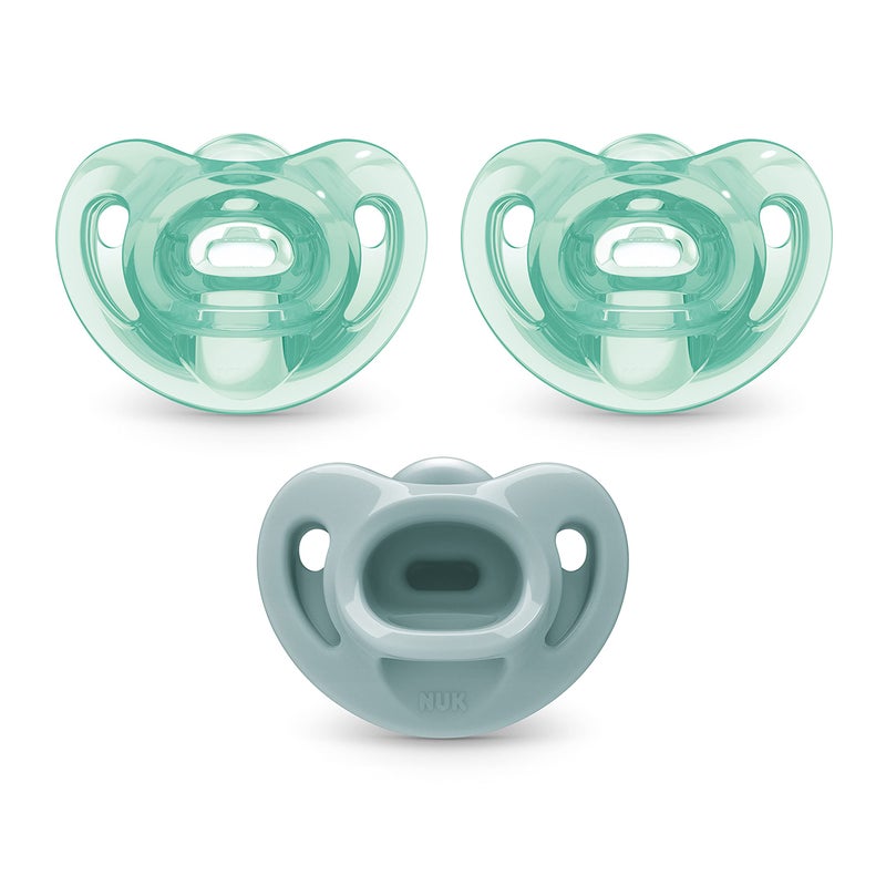 NUK Comfy Orthodontic Pacifiers 06 Months 3 Pack