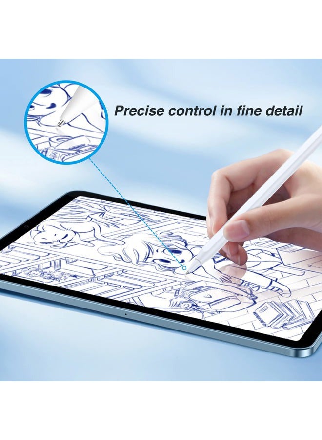 Ailun 3 Pack Apple Pencil Tips Replacement,Compatible with Apple Pencil 1st and 2nd Gen,Penlike Metal Nib Wear-Resistant Pen Needle Stylus Tip,Precise Control White - Image 3