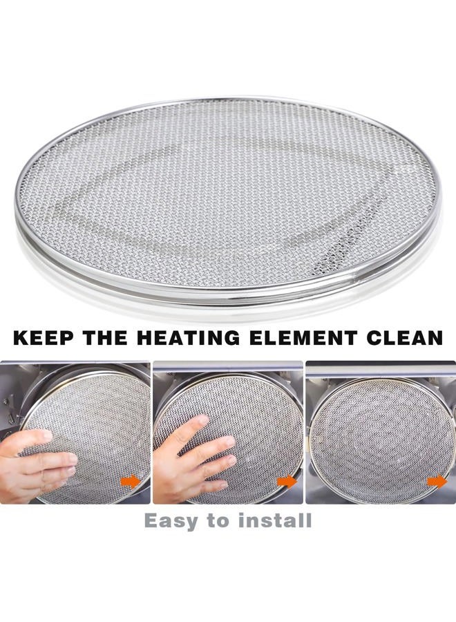 yianteng Stainless Steel Splatter Shield for Ninja FG551 Foodi, Accessories for Reusable Ninja Foodi Smart XL 6-in-1 Indoor Grill, Foodi Smart XL Accessories, Ninja Foodi Grill Air Fryer Accessories - Image 5