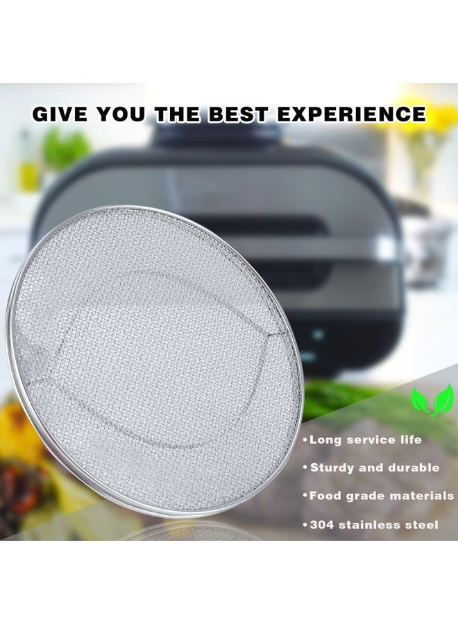 yianteng Stainless Steel Splatter Shield for Ninja FG551 Foodi, Accessories for Reusable Ninja Foodi Smart XL 6-in-1 Indoor Grill, Foodi Smart XL Accessories, Ninja Foodi Grill Air Fryer Accessories - Image 4