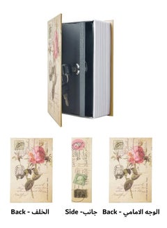 RENOVO Book Safe with Key 18 X 11.5 X 5.5 CM Portable Hidden Mini Safe Great for Traveling Storing Money Jewelry and Passports  - Image 4