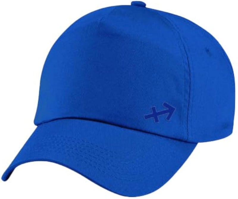 Blue Cap with Sagittarius zodiac Blue Logo