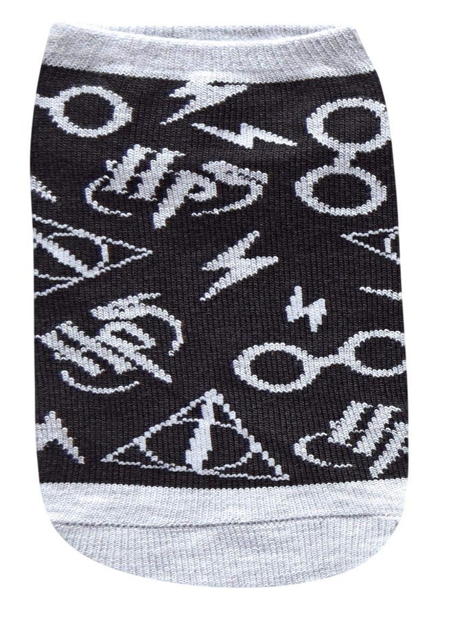 هاري بوتر جوارب قصيرة من تصميمات هاري بوتر، للأطفال والنساء، عبوة من 5 جوارب، مقاسات من 4 إلى 10 - Image 2