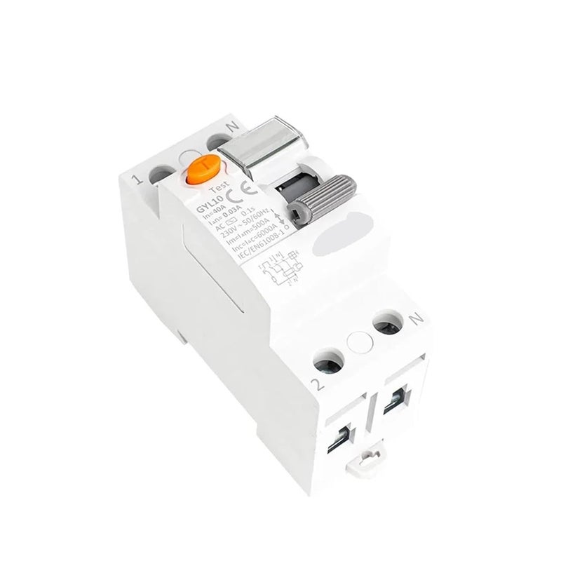 قاطع دائرة التيار المتبقي الكهرومغناطيسي 2P 63A 30mA AC نوع RCD قاطع تفاضلي - Image 5