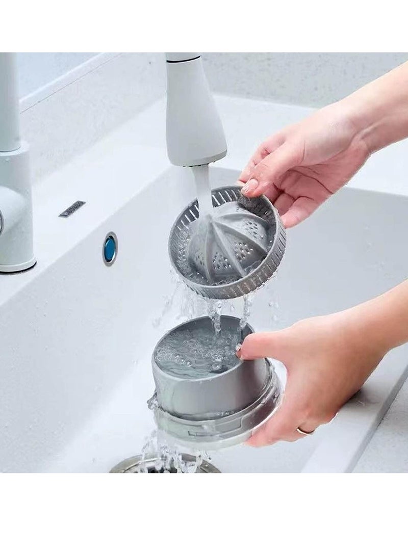 ELTRAZONE Portable Electric Citrus Juicer, Rechargeable Orange Juicer Squeezer, Household Small Citrus Juicer, Multifunctional Juicer Machines for Grapefruit Lime Pomegranate with USB - Image 2