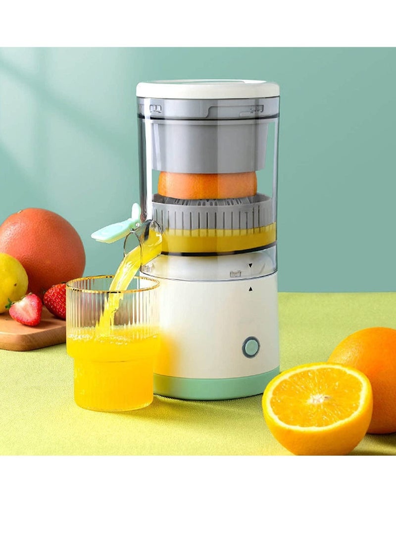 ELTRAZONE Portable Electric Citrus Juicer, Rechargeable Orange Juicer Squeezer, Household Small Citrus Juicer, Multifunctional Juicer Machines for Grapefruit Lime Pomegranate with USB - Image 1