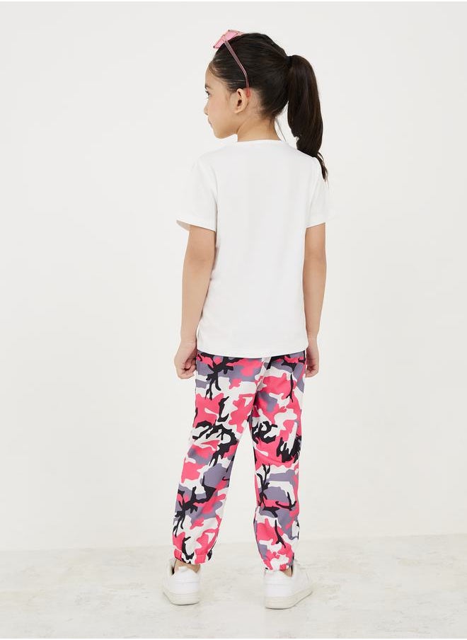 Graphic Print T-Shirt with Short Sleeves & Pants Set - pzsku/ZE747FE40BCECC54DD370Z/45/_/1729103152/ab4f0483-9503-4a14-b222-55ae83c4c876