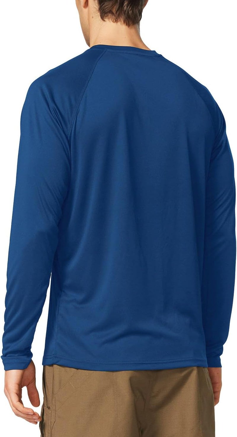 Baleaf Globally popular elegant design Men's Sun Protection Shirts UV SPF UPF 50+ Long Sleeve Rash Guard Fishing Running Quick Dry Lightweight Global mainstream design picks - Image 2