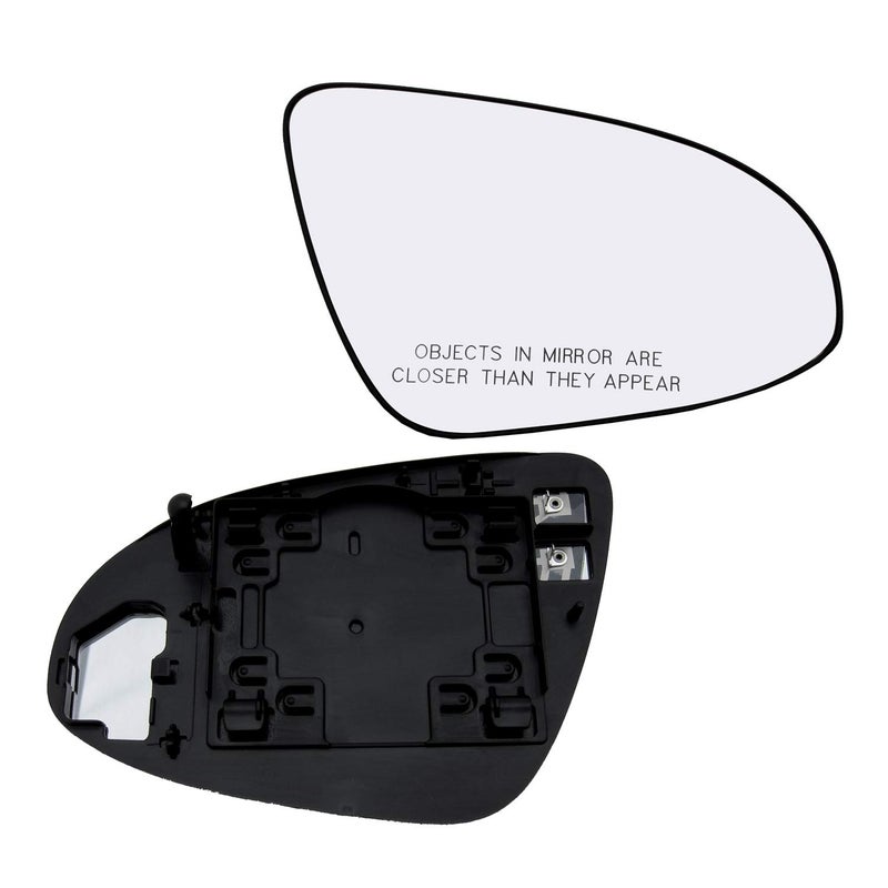 Passenger Side Mirror Glass Assembly For 2012 2013 2014 2015 2016 2017 Toyota Camry Compatible with 20132018 Toyota Avalon Right Convex TO1325119 8791706410 TY202GR Heated