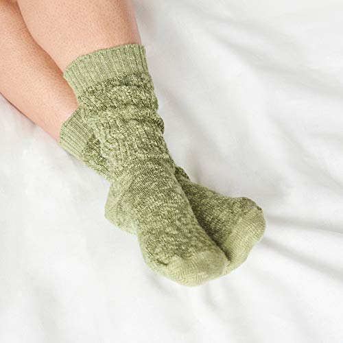 Maggie's Organics - Organic Cotton Ragg Socks - 1 Pair Unisex (Chestnut-Medium) - Image 3