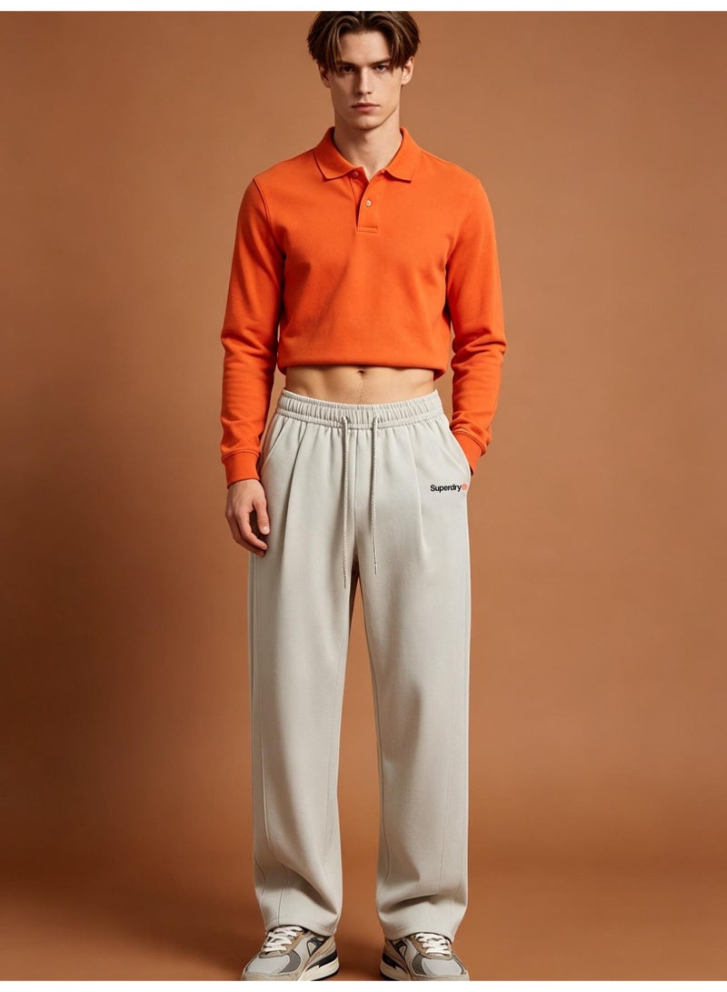 سوبر دراي Superdry Straight pants for men and women in autumn loose casual sports pants - Image 4