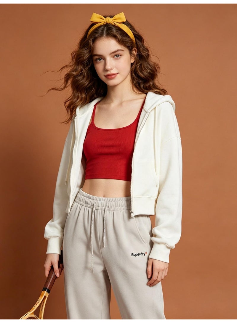 سوبر دراي Superdry Straight pants for men and women in autumn loose casual sports pants - Image 3