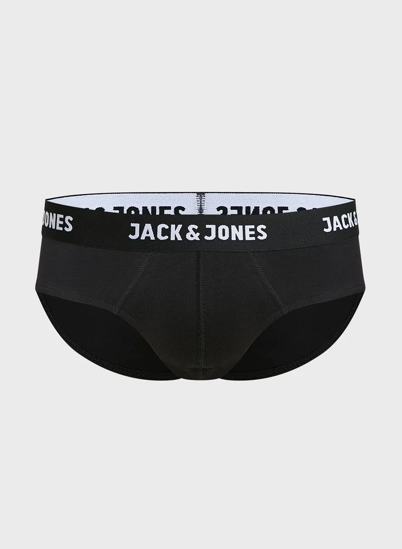 JACK & JONES 5 Pack Assorted Briefs