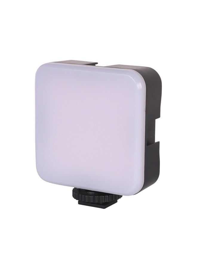 General - Live Mobile Phone Camera Light Self-timer Light Magic RGB Soft Light Charging Mini LED Pocket Fill Light-Specifications:Monochrome Battery Fill Light - Image 1