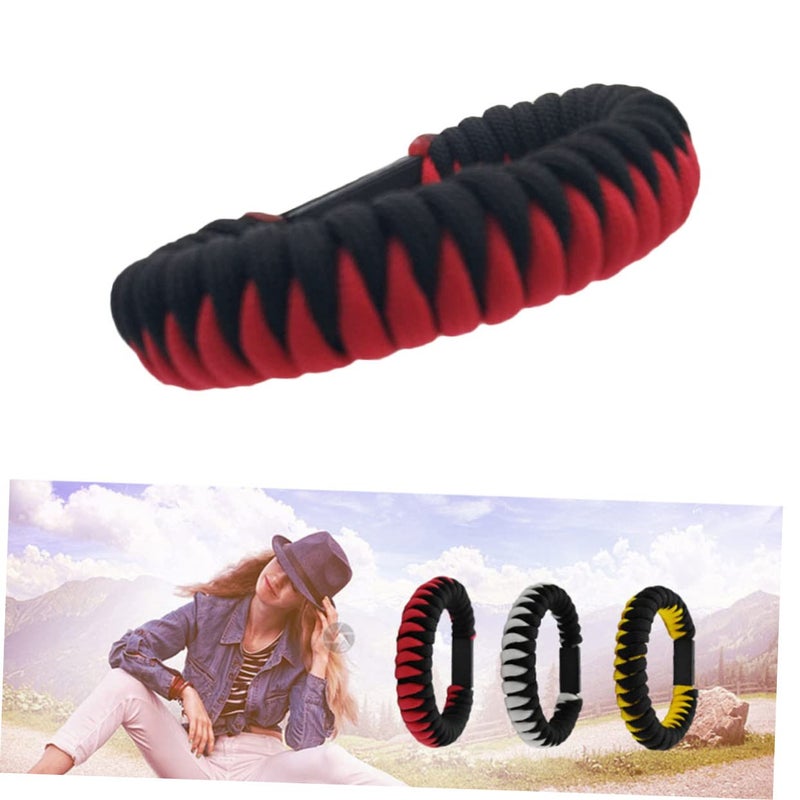 USB c Data Cable Bracelet Braided Charging Cable Portable Wristband for Mobile Devices - Image 4
