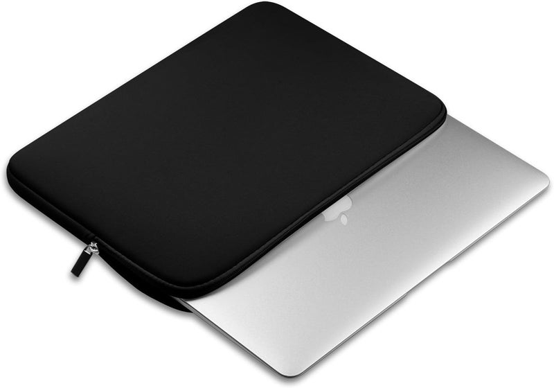 CCPK Laptop Sleeve 15.6" for MacBook Pro 16 inch Mac Air 15 inch M4 M3 Compatible with Hp Lenovo Dell Acer Computer Laptop Bag Sleeve Carrying Case Cover Protective Skin 15.6-16 inch Accessories Black - Image 4