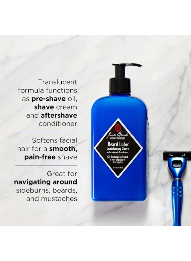 Jack Black Beard Lube Conditioning Shave - Mens Gifts, Beard Conditioner for Men, Beard Softener for Men, Mens Beard Care, Mens Beard Conditioner, Christmas Gifts for Men, Beard Gifts for Him, 6 Fl Oz - Image 3