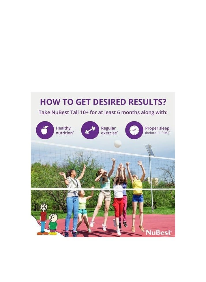 نوبست نوبيست طويل 10+ سنوات – مكمل غذائي لدعم تقوية العظام والمناعة والصحة العامة – يحتوي على كالسيوم، فيتامين D3، فيتامين K2، والفيتامينات المتعددة – 60 كبسولة - Image 5