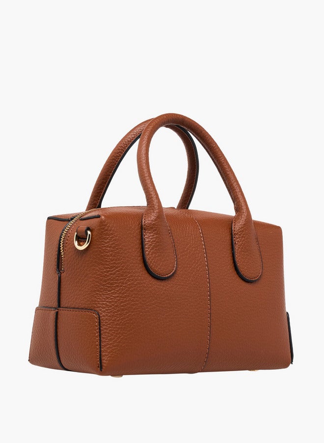 Celeste Solid Tote Bag with Coin Purse and Double Handle  - Image 4
