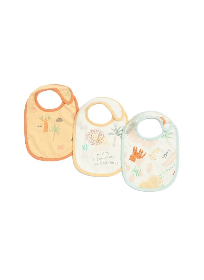 mothercare - مجموعة من 3 صدريات محبوكة من القطن بنسبة 100% - Image 1