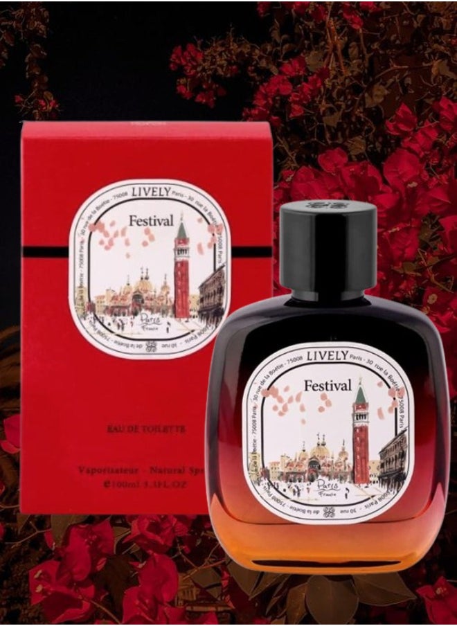 لايفلي 2 قطع عطر لايفلي فيستيفال 100 مل  - Image 2