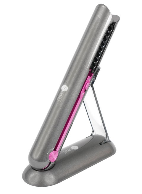 AFRA Hair Straightener, Cordless, Rechargeable, Floating Plates, 3 Temperature Settings, Ergonomic, Lockable Handle, Compact Design.AF-4000HSGY, 2 year warranty.