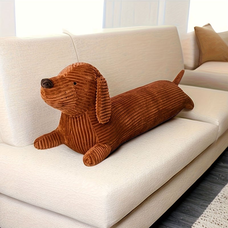 Creative Long Dog Pillow Cushion for Sofa Bedroom Home Decor Cute Style - Image 1