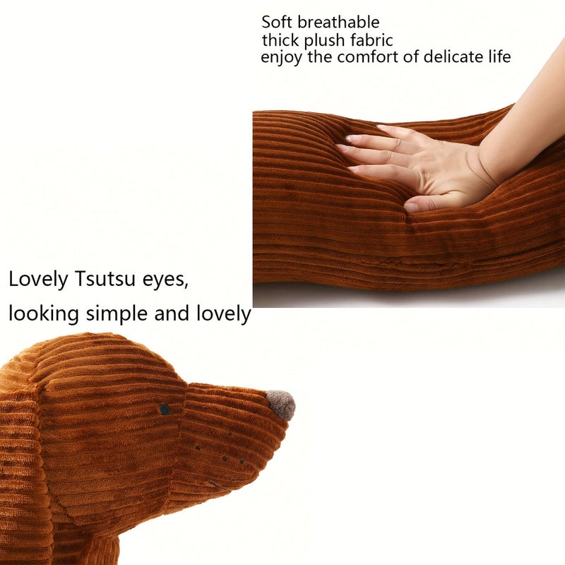 Creative Long Dog Pillow Cushion for Sofa Bedroom Home Decor Cute Style - Image 5