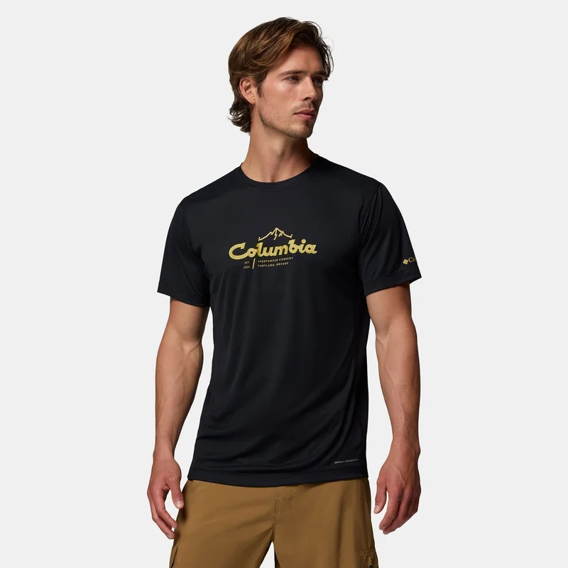 كولومبيا Men's Zero Rules Light Technical Hiking T-Shirt