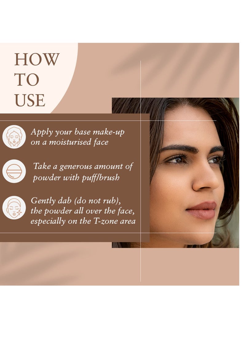 Just Herbs Just Herbs Compact Powder Mattifying Hydrating With SPF 15 9gm  - Image 3