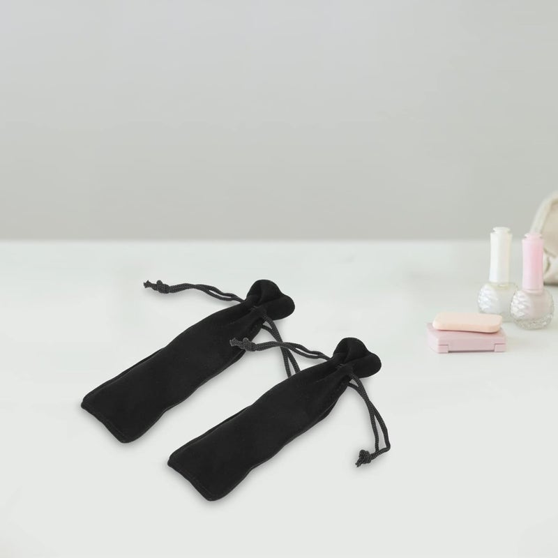 Bag Gloss Pouch Lint Xm Christmas Party Lint: Favor Lip Organizer Bag Wedding Chapstick Cosmetics Simple Outdoor Black Travel Candy Perfume - Image 3