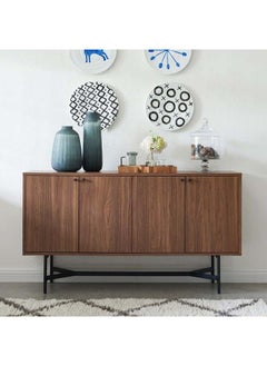 Al Home Classic Brown MDF Buffet by Alhome - 110113085 147x81 cm  - Image 1