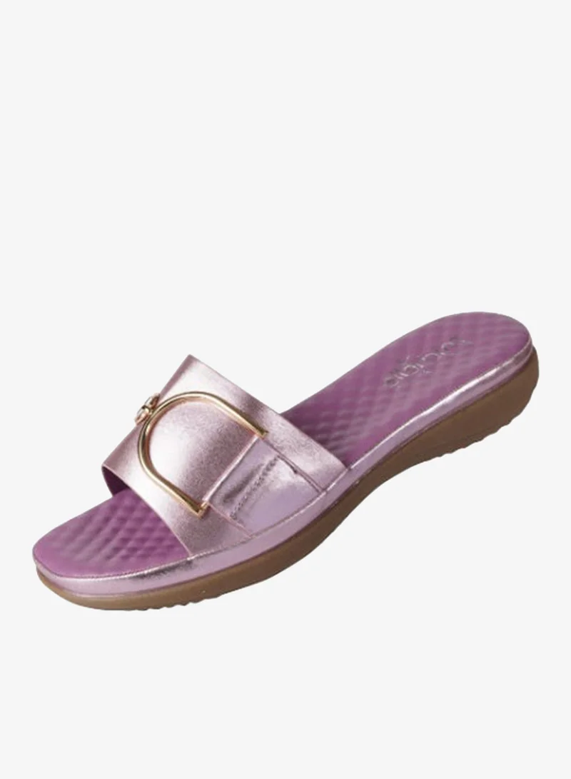 Michelle Morgan Rose Gold 092-2498 Michelle Morgan Ladies Casual sandals 214ZD133 Rose Gold for Women | Best Price UAE