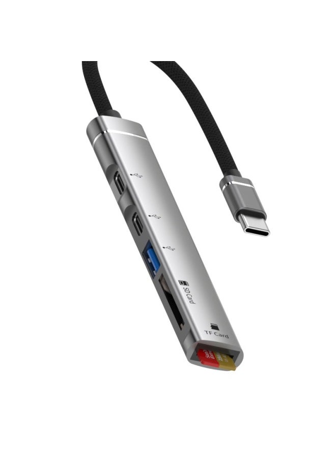 نيوترل 5 في 1 محور USB-C ممتد قارئ بطاقات لهواوي واجهة Type-C إلى USB وبطاقة الذاكرة USB-C - Image 5