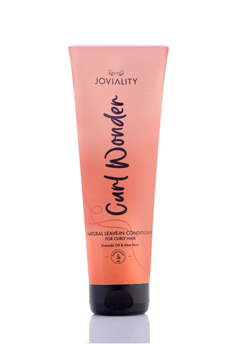 JOVIALITY Curl Wonder Leave in Natural Conditioner for curly hair  - Image 1
