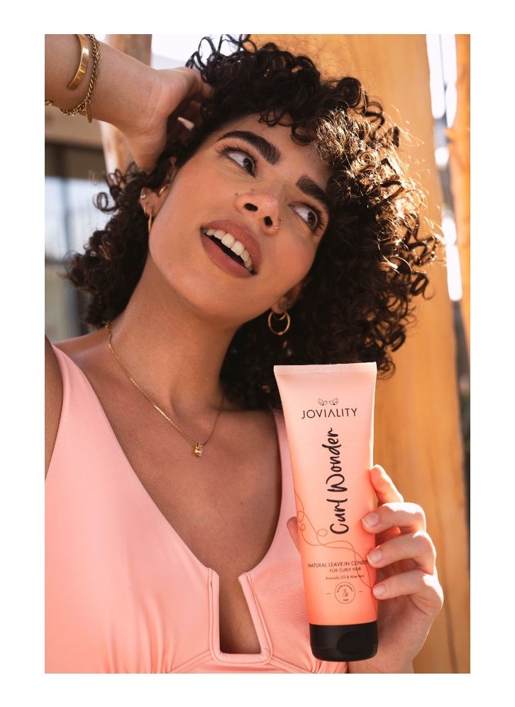 JOVIALITY Curl Wonder Leave in Natural Conditioner for curly hair  - Image 4