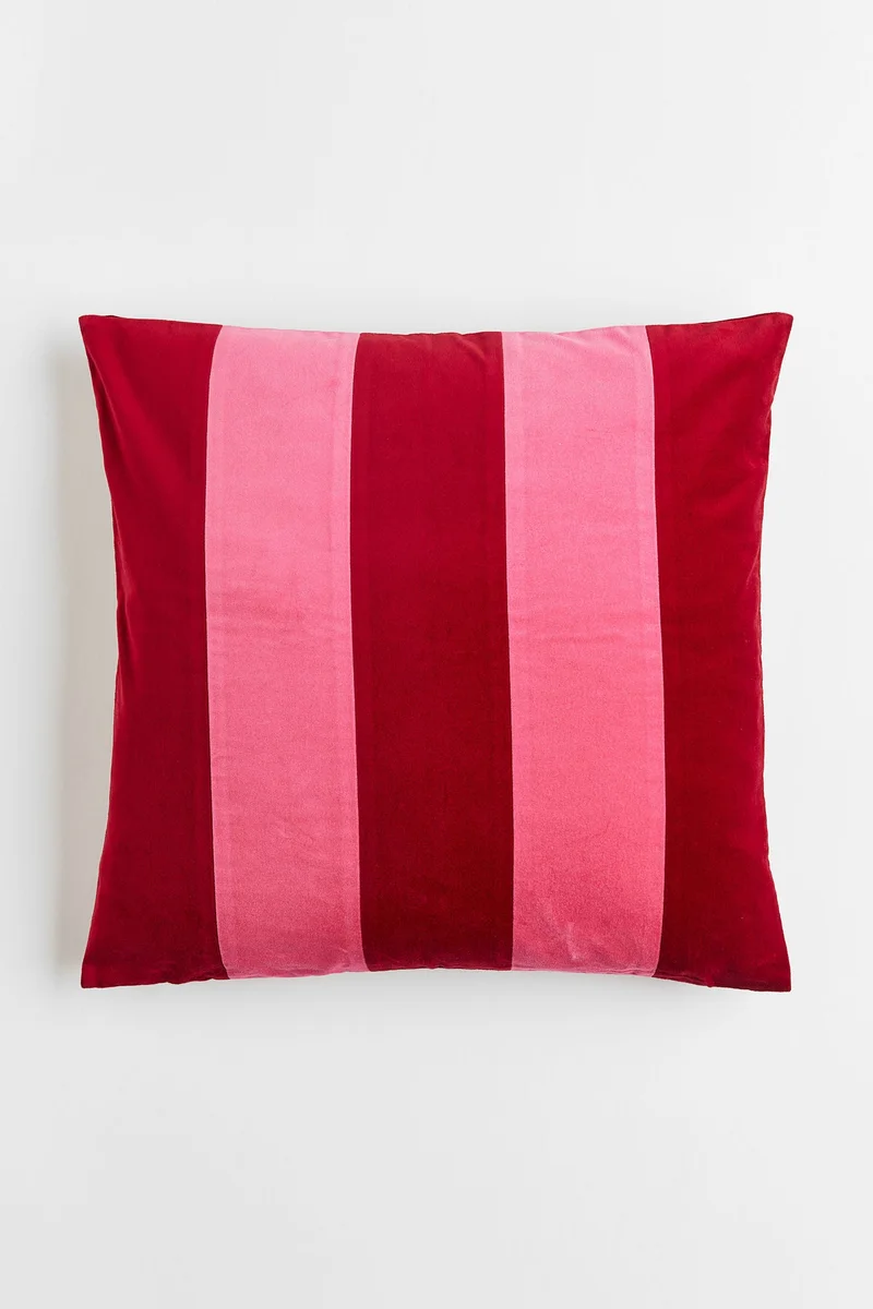 H&M Cotton velvet cushion cover