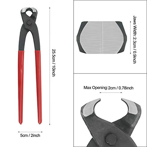 DYWISHKEY مشابك خرطوم ذات أذن واحدة من DYWISHKEY من الفولاذ المقاوم للصدأ 304 مع مجموعة ملاقط (90 قطعة) - Image 4