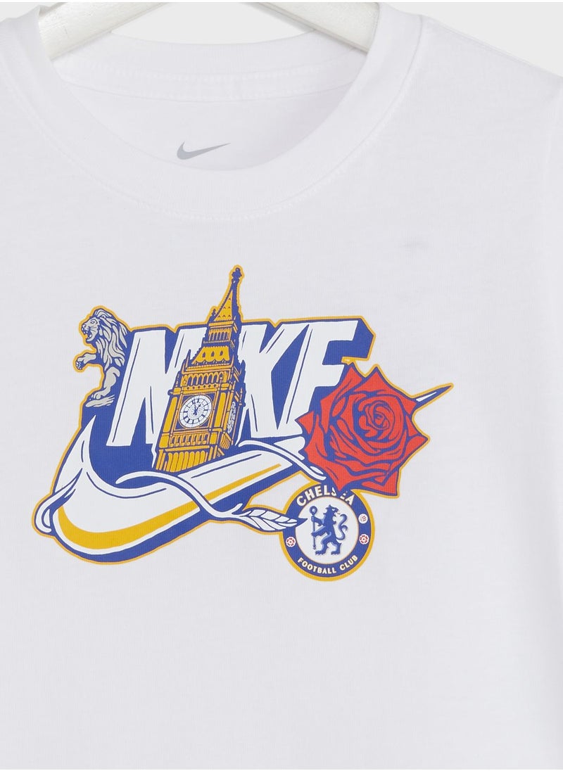 Nike - Kids Chelsea Fc Futura T-Shirt - Image 1