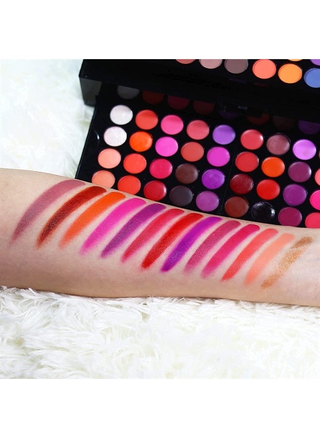 CHARMCODE Professional All in One Makeup Kit for Women Full Kit - 186 Colors Make Up Palette Gift Set - Including Eyeshadow, Lip Gloss, Concealer, Highlighter, Contour, Brow Powder, Mascara, Blush & Brush  - Image 5