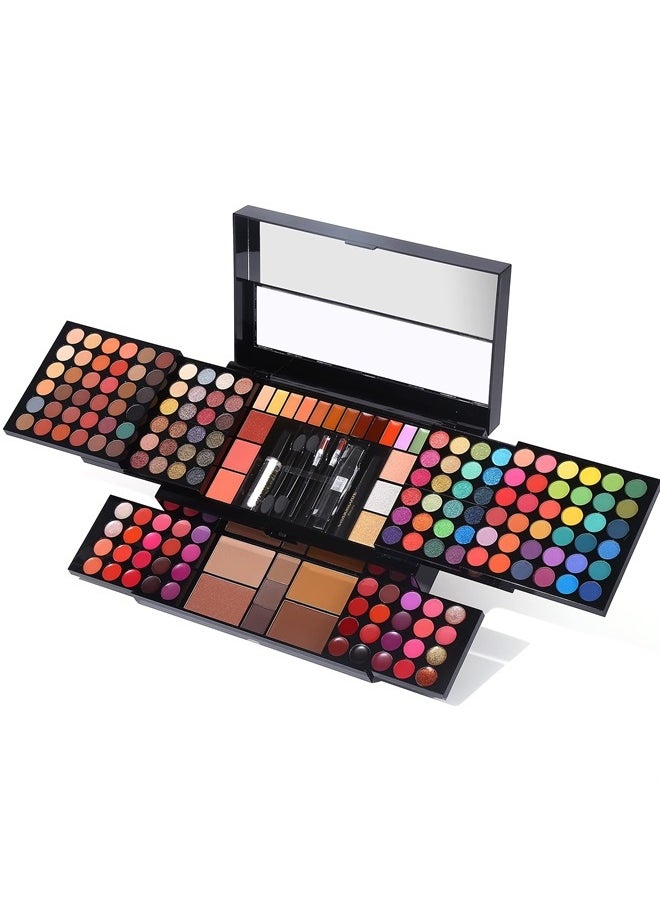 CHARMCODE Professional All in One Makeup Kit for Women Full Kit - 186 Colors Make Up Palette Gift Set - Including Eyeshadow, Lip Gloss, Concealer, Highlighter, Contour, Brow Powder, Mascara, Blush & Brush  - Image 1