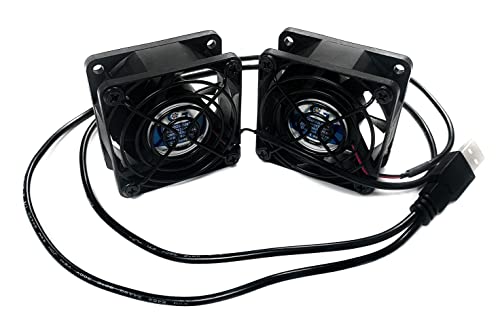 Coolerguys Dual 60x60x25mm USB Connection CG06025L05B2-U - Image 5