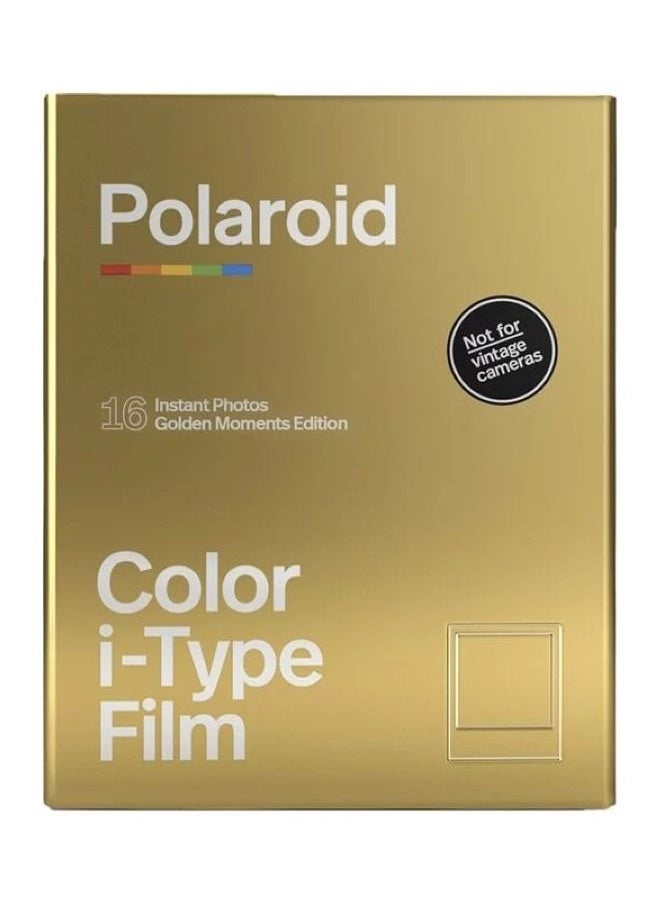Polaroid Color I-Type Film Golden Moments Edition 16 Instant Photos  - Image 2